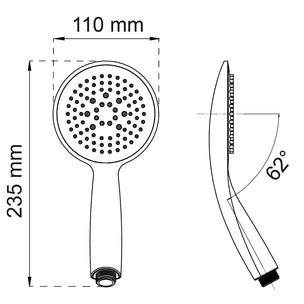 Habo Dahlia Dusjhode 1-3 spray