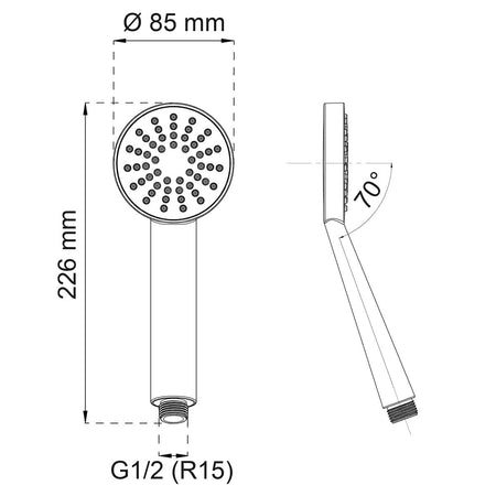 Habo Daisy Dusjhode 1-spray