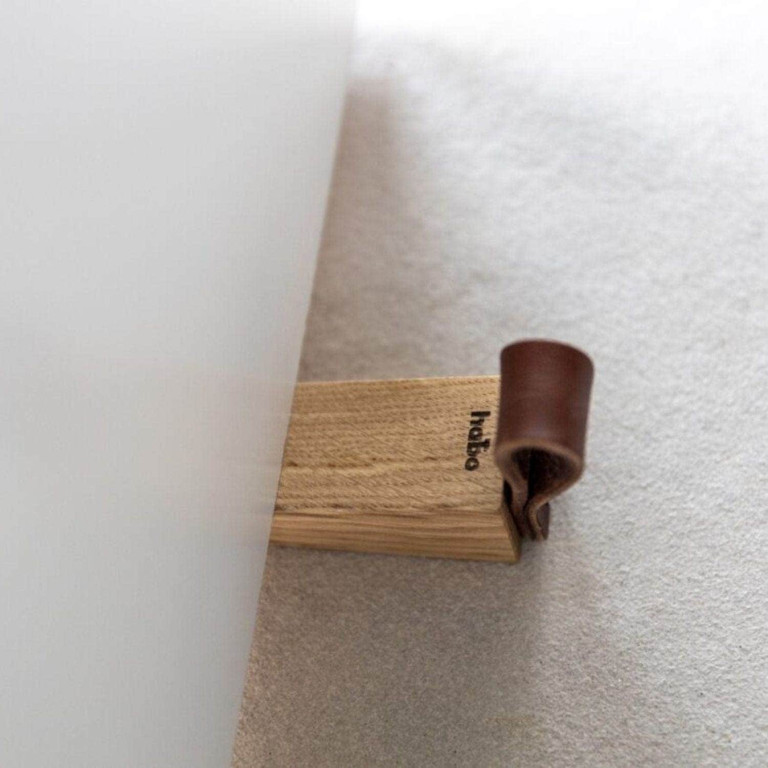 Habo Dørkile Eik/brun Habo Dørstopper gulv HA-30964