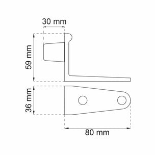 Habo 181 Dørstopper