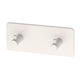 Habo Flair Krok dobbel Hvit Habo Knagger HA-30160