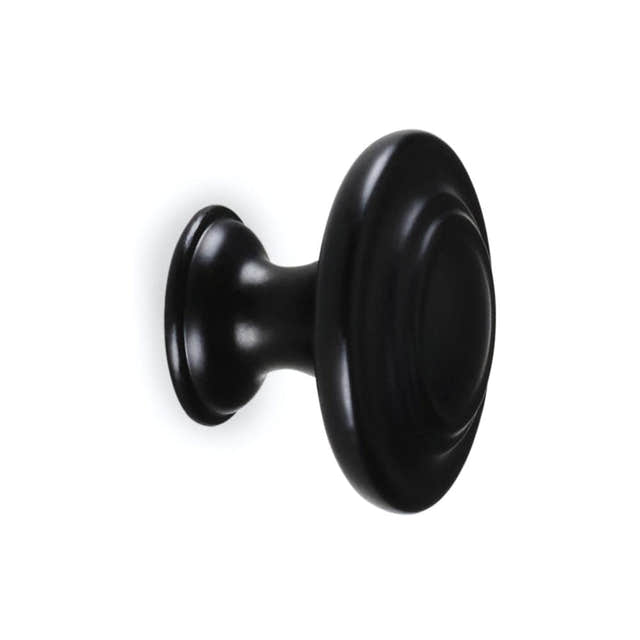 Habo Leon Knott Ø30 mm Svart Habo Knotter og håndtak HA-31036
