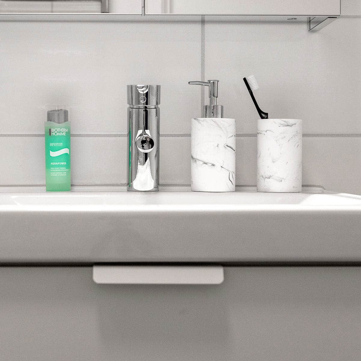 Habo Marble Såpedispenser Marmor Habo Såpedispenser HA-30127