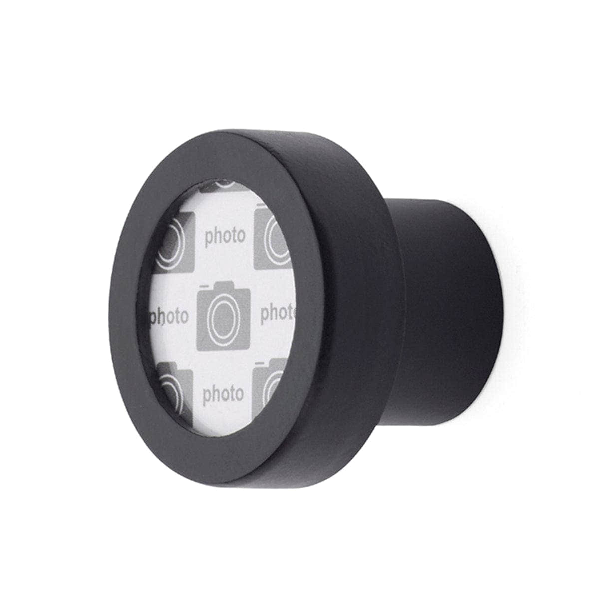 Habo Pic Enkel Krok Ø25-75mm Svart / 25mm Habo Knagger HA-17845