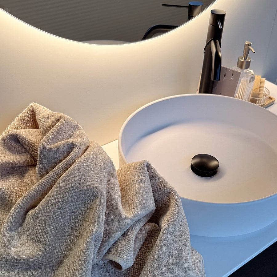 HeiHus FLUFFY badehåndkle L 70x140cm HeiHus Badehåndkle