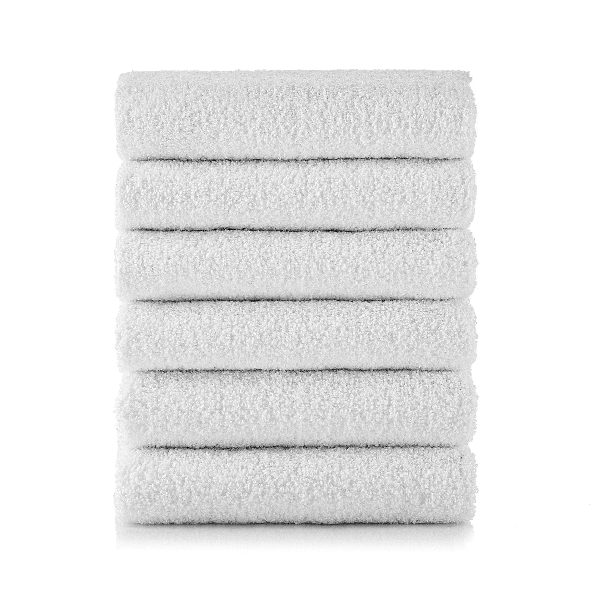 HeiHus FLUFFY håndkle M 50x100cm Premium hvit / 6-pakning (6M) HeiHus Håndklær BUN-6TFYWH050100