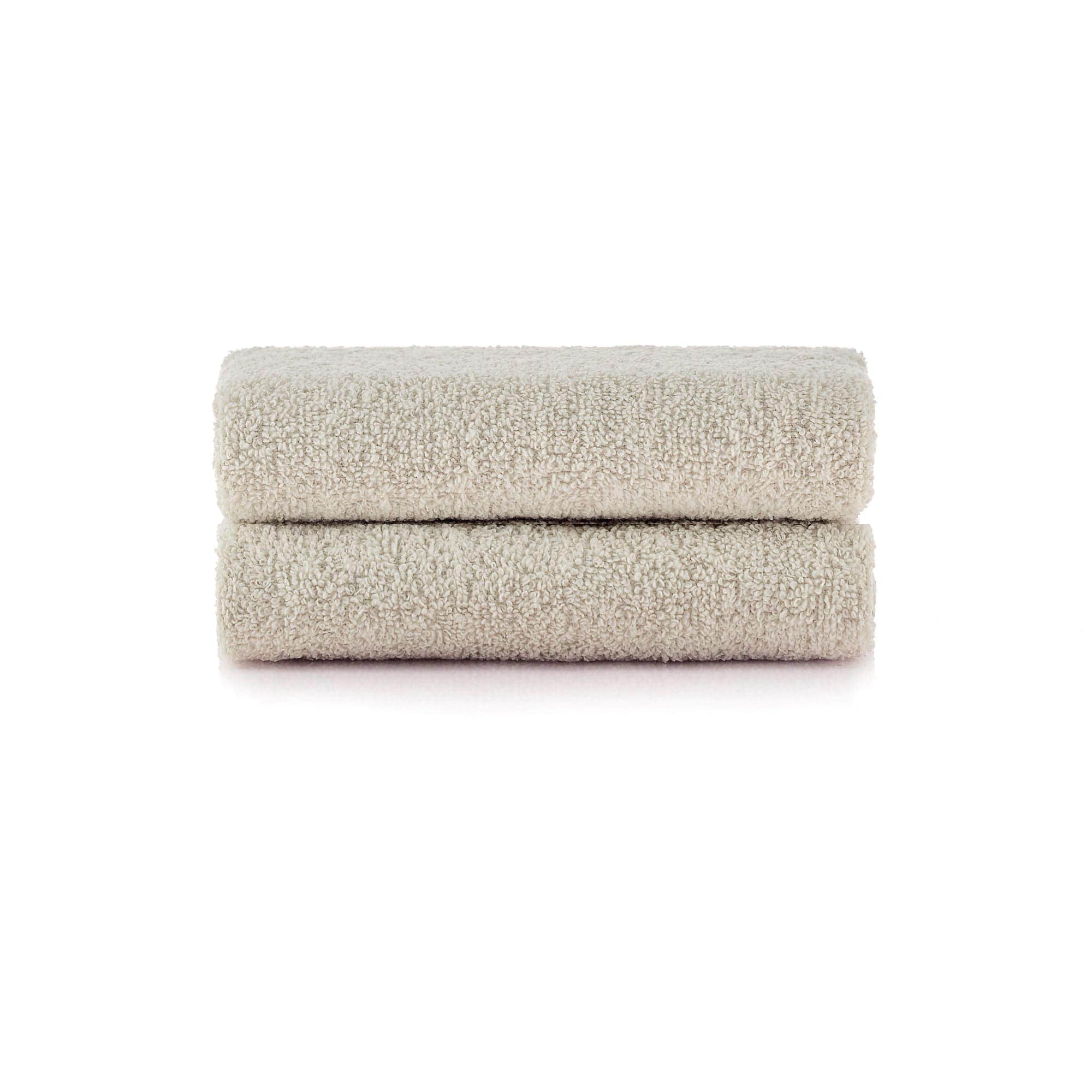 HeiHus FLUFFY håndkle M 50x100cm Varm beige / 2-pakning (2M) HeiHus Håndklær BUN-2TFYBE050100