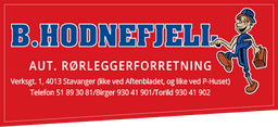 B. Hodnefjell logo