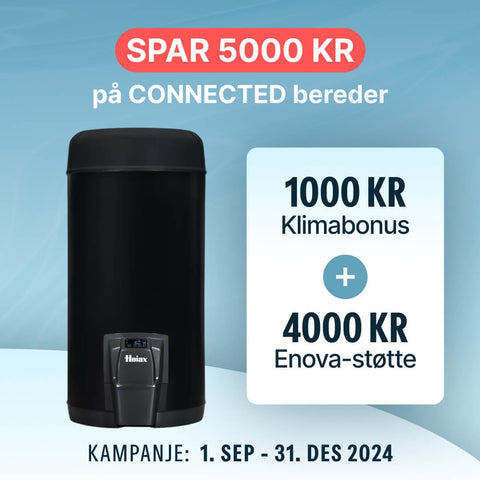Høiax Connected Smart Varmtvannsbereder Høiax Gulvstående bereder