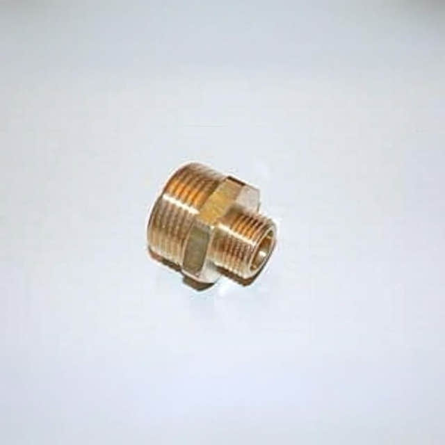 Høiax Messing Overgangsansatsnippel 1/2"x3/8" Høiax Ansatsnippel HO-8377793