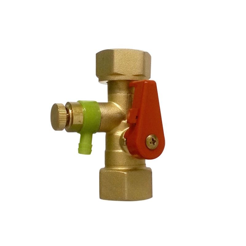 Høiax Serviceventil med avtapping og utlufting 3/4" Høiax Reservedel varmtvannsbereder HO-8025102