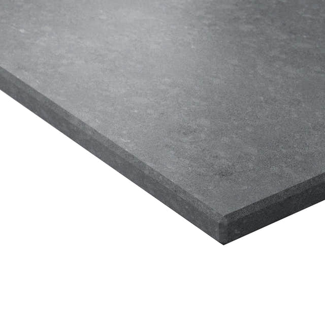INR AIR Benkeplate Kvartskompositt uten hull til servantbatteri Raven satin / 60cm INR Iconic Nordic Rooms Benkeplate bad INR-365112UH