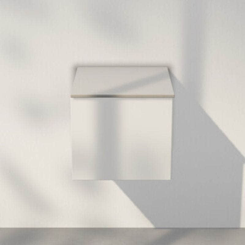 INR AIR Solid Servantskap med 1 dør B400xH350xD450mm Premium white / 40cm / Høyrehengslet INR Iconic Nordic Rooms Servantskap INR-366311H