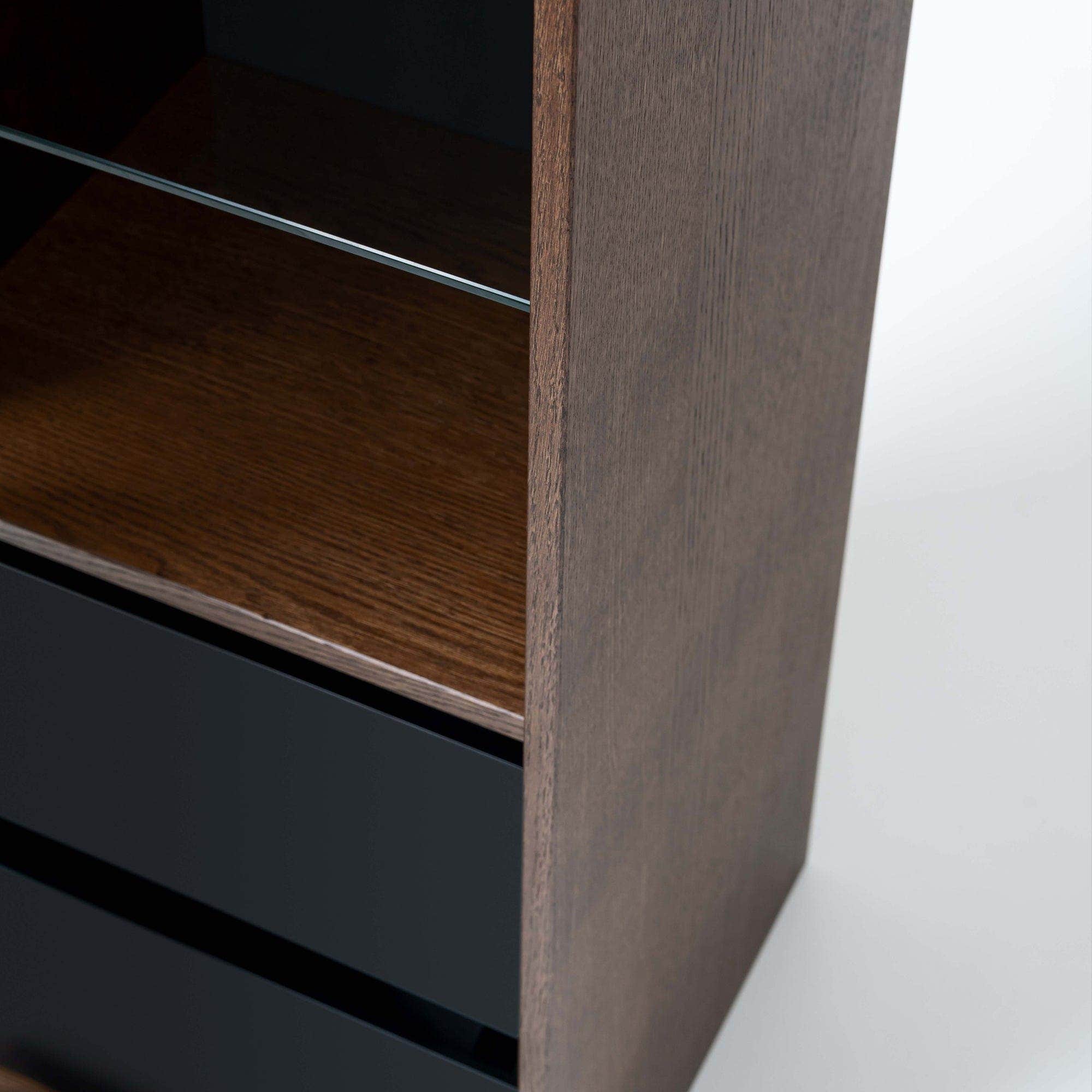 INR AIR Wood Høyskap 5 Hyller B400xH1600xD409mm INR Iconic Nordic Rooms Høyskap bad
