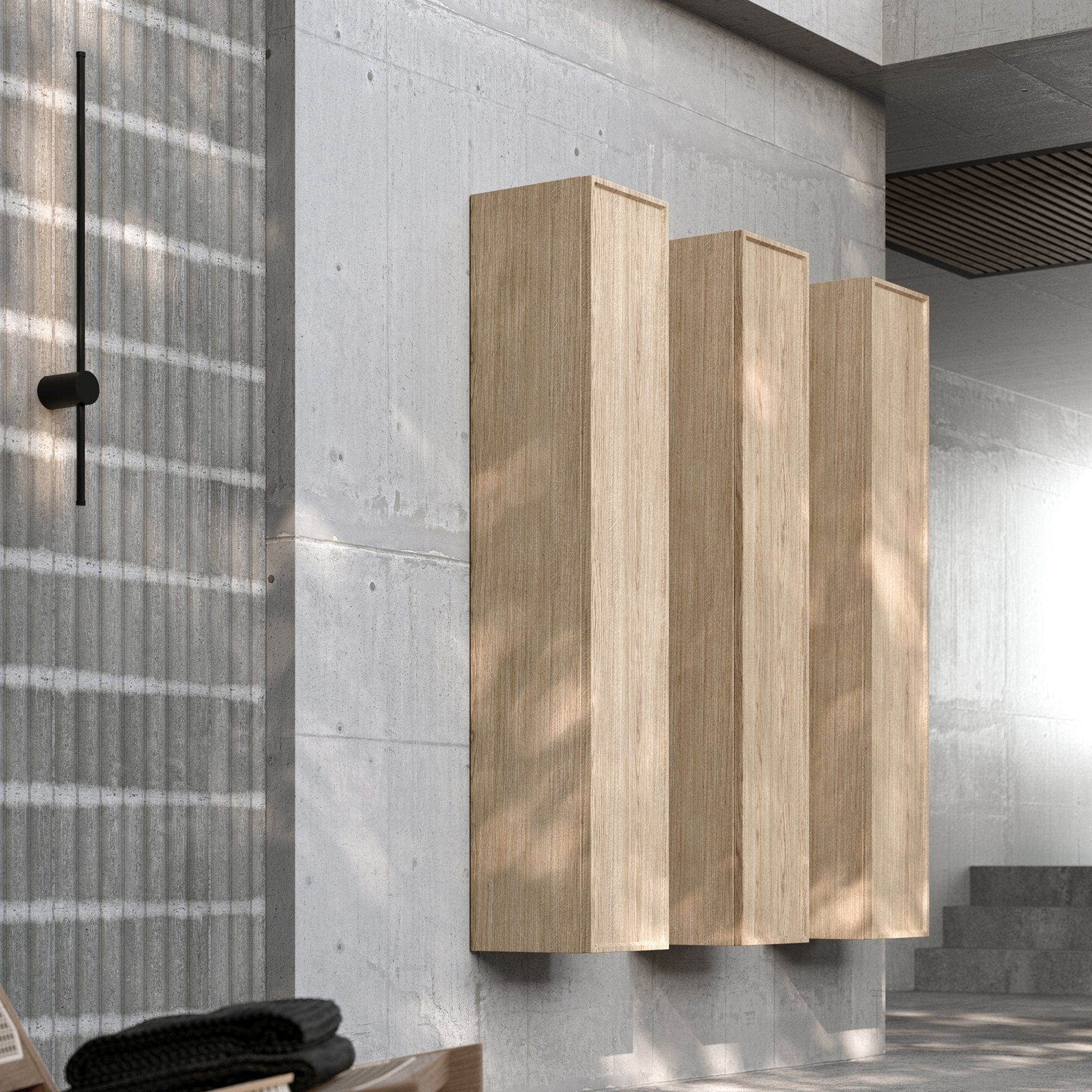 INR AIR Wood Høyskap 5 Hyller B400xH1600xD409mm INR Iconic Nordic Rooms Høyskap bad