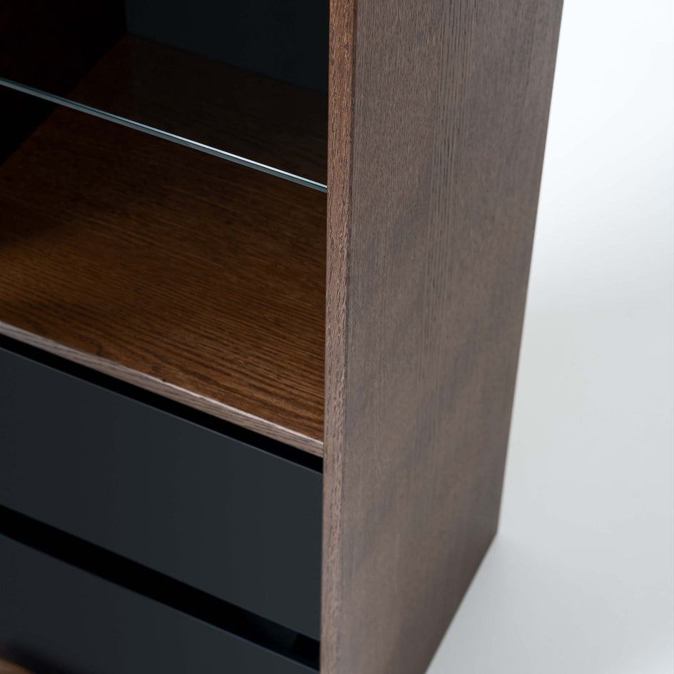 INR AIR Wood Høyskap 5 Hyller B400xH1600xD409mm INR Iconic Nordic Rooms Høyskap bad