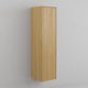 INR AIR Wood Høyskap 5 Hyller B400xH1600xD409mm Natural oak / 40cm / Høyrehengslet INR Iconic Nordic Rooms Høyskap bad INR-364834H