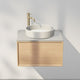 INR Air Wood Servantskap Hel front med 2 Skuffer Natural oak / 60cm INR Iconic Nordic Rooms Servantskap INR-367234