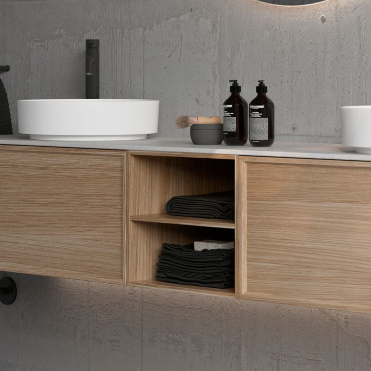 INR Air Wood Servantskap med Åpen oppbevaring