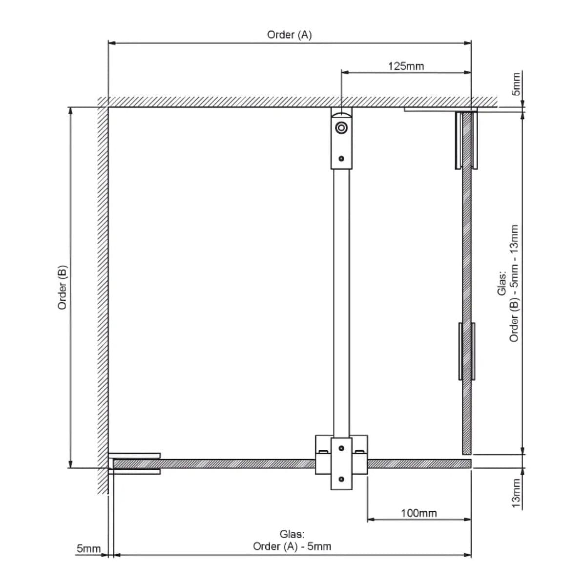 INR ARC 13 Frame Dusjhjørne INR Iconic Nordic Rooms Dusjhjørne