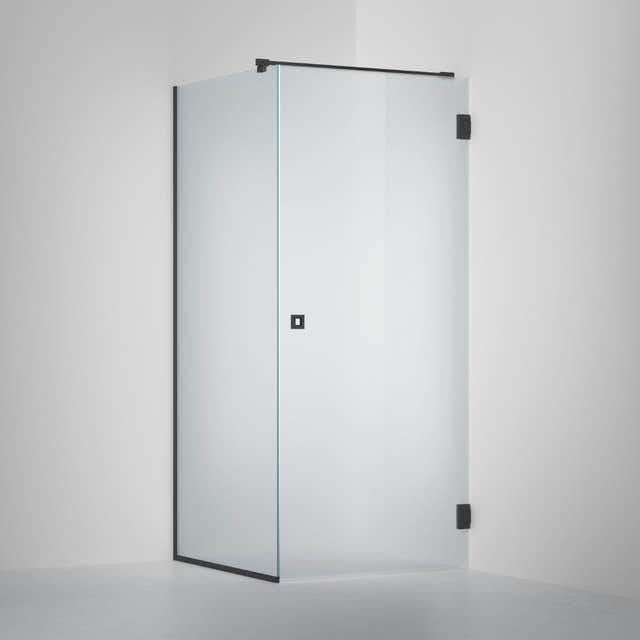 INR ARC 13 Frame Dusjhjørne Svart matt / 80x80cm / Klart glass INR Iconic Nordic Rooms Dusjhjørne INR-113102188