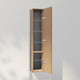 INR Carve 30/30 Høyskap Natural oak / 30cm / Høyre INR Iconic Nordic Rooms Høyskap bad INR-396134H