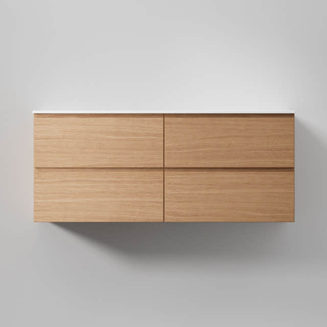 INR Core Grip Servantskap Natural oak / 120cm dobbel INR Iconic Nordic Rooms Servantskap INR-378634