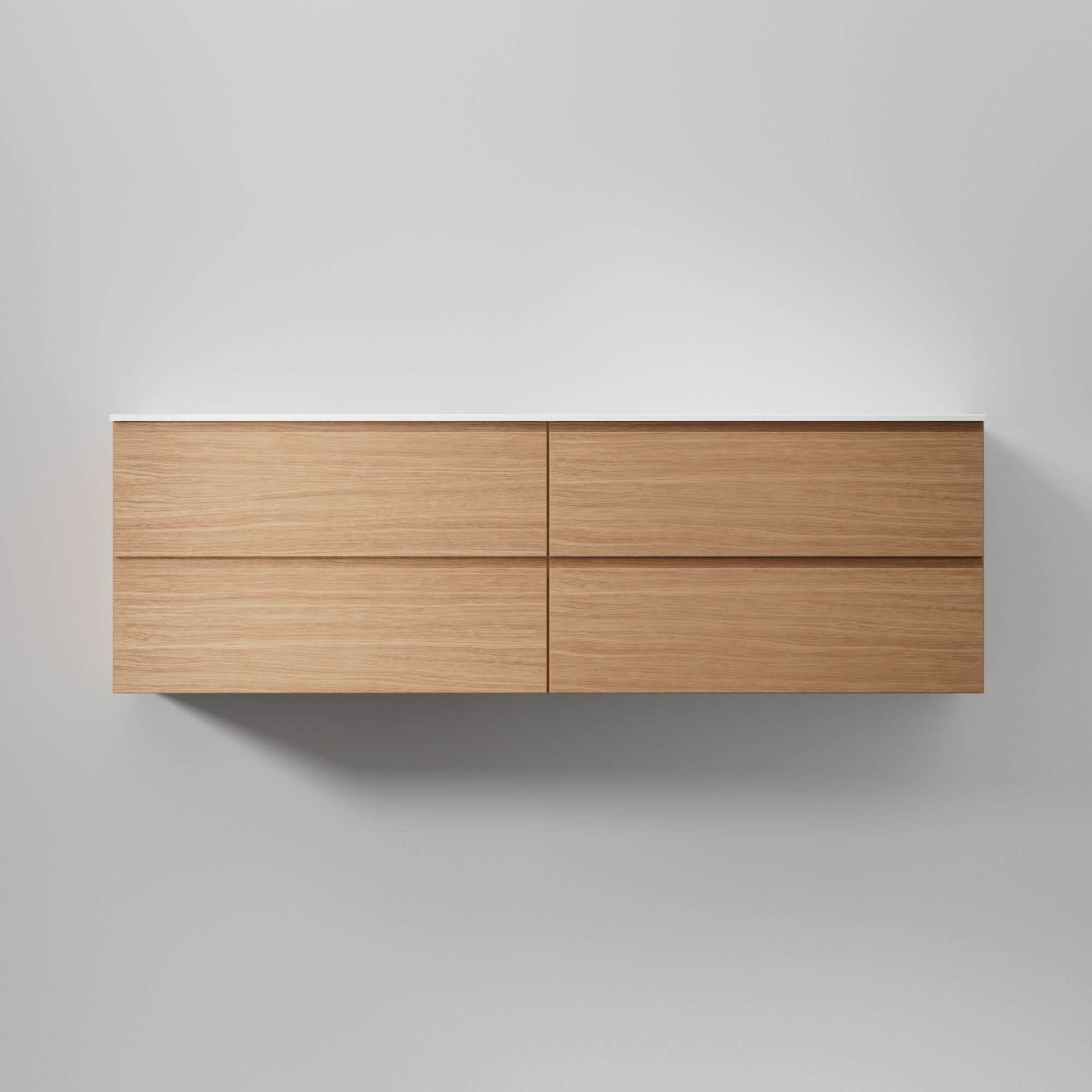 INR Core Grip Servantskap Natural oak / 160cm dobbel INR Iconic Nordic Rooms Servantskap INR-378834