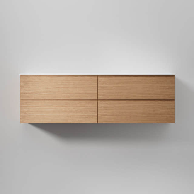 INR Core Grip Servantskap Natural oak / 160cm dobbel INR Iconic Nordic Rooms Servantskap INR-378834
