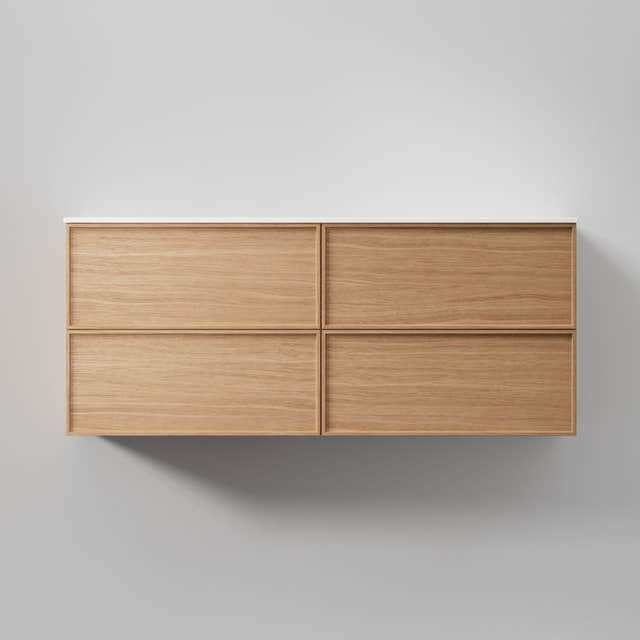 INR Core Sense Servantskap Natural oak / 120cm dobbel INR Iconic Nordic Rooms Servantskap INR-379634