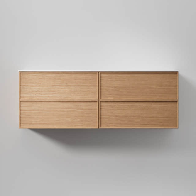 INR Core Sense Servantskap Natural oak / 140cm dobbel INR Iconic Nordic Rooms Servantskap INR-379734