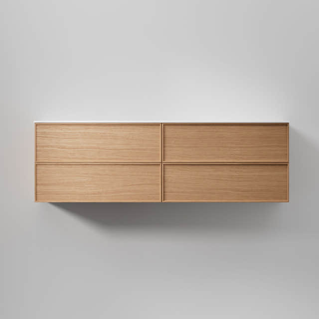 INR Core Sense Servantskap Natural oak / 160cm dobbel INR Iconic Nordic Rooms Servantskap INR-379834