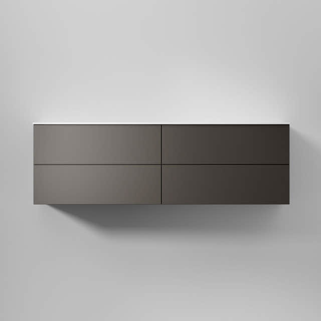 INR Core Solid Servantskap Carbon grey / 160cm dobbel INR Iconic Nordic Rooms Servantskap INR-376853