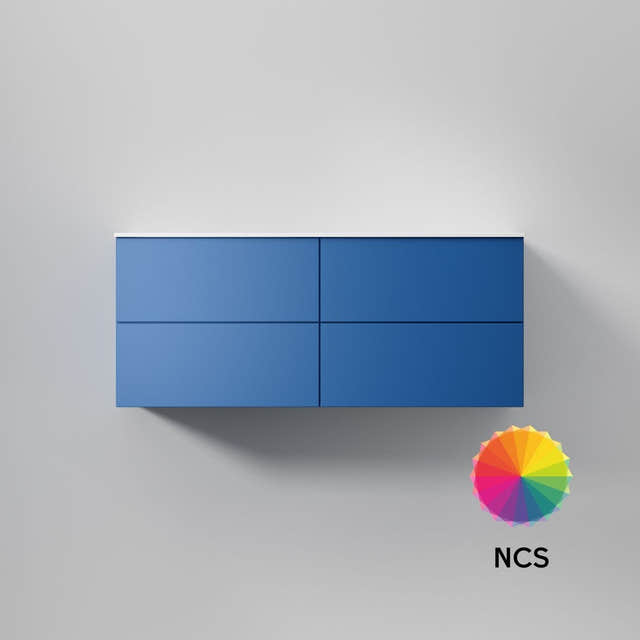 INR Core Solid Servantskap NCS farge / 120cm INR Iconic Nordic Rooms Servantskap INR-376566