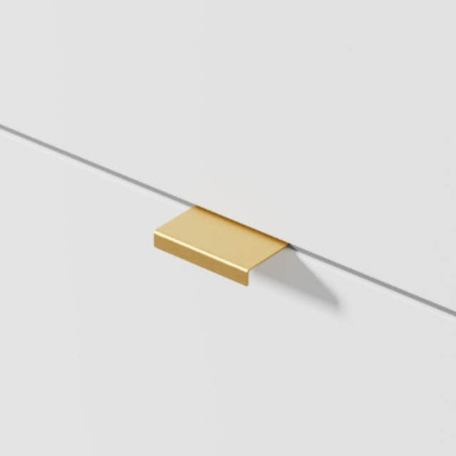 INR DASH Håndtak Brushed brass / 50mm INR Iconic Nordic Rooms Håndtak INR-20223