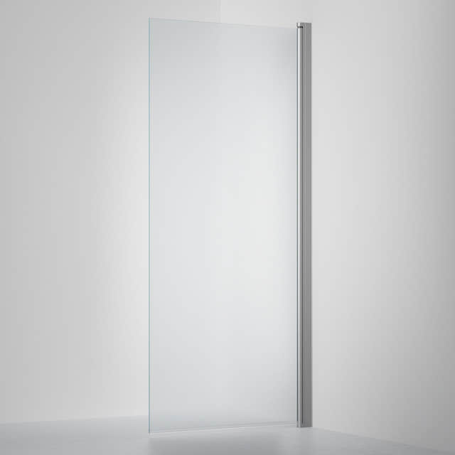 INR Dusjdør LINC 19 Original Måltilpasset Matt aluminium / Måltilpasset / Frostet glass INR Iconic Nordic Rooms Dusjdør INR-51910900