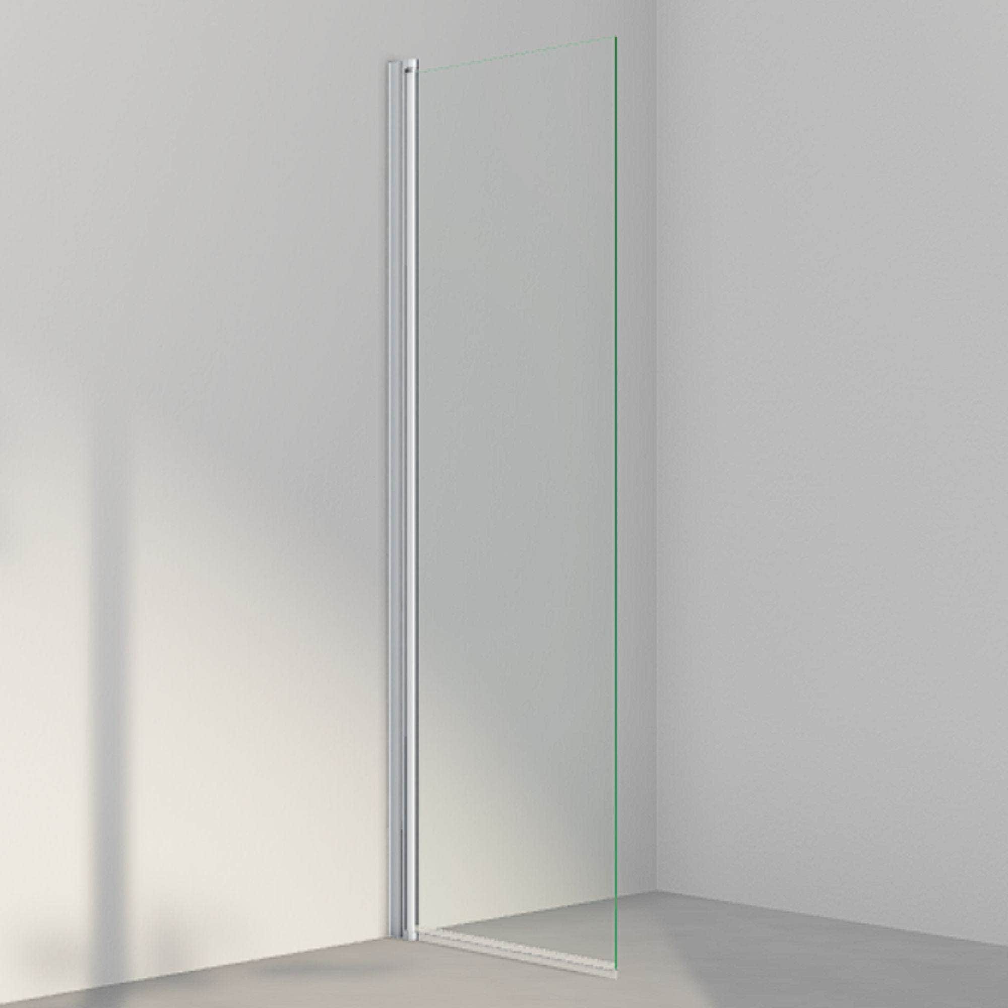 INR Dusjdør LINC 19 Original Matt aluminium / 69,5cm / Klart glass INR Iconic Nordic Rooms Dusjdør INR-51902970