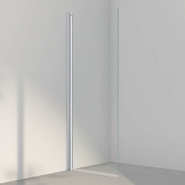 INR Dusjdør LINC 19 Original Matt aluminium / 79,5cm / Klart glass INR Iconic Nordic Rooms Dusjdør INR-51902980
