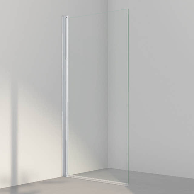 INR Dusjdør LINC 19 Original Matt aluminium / 99,5cm / Klart glass INR Iconic Nordic Rooms Dusjdør INR-51902910