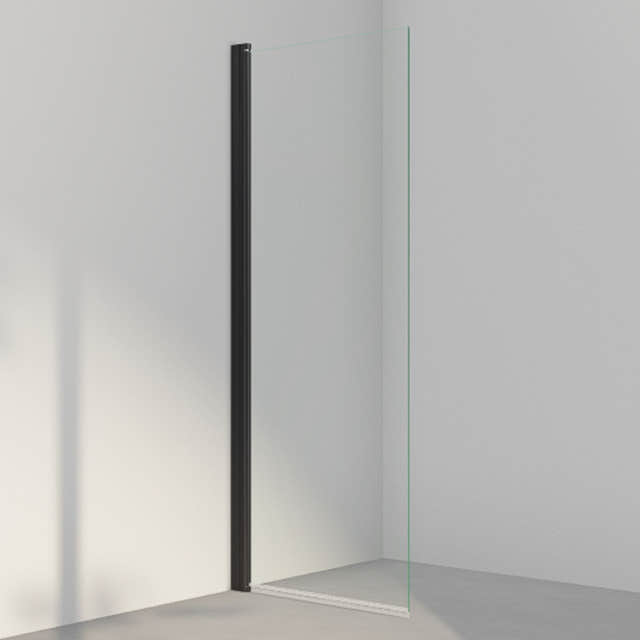 INR Dusjdør LINC 19 Original Svart matt / 79,5cm / Klart glass INR Iconic Nordic Rooms Dusjdør INR-51902180