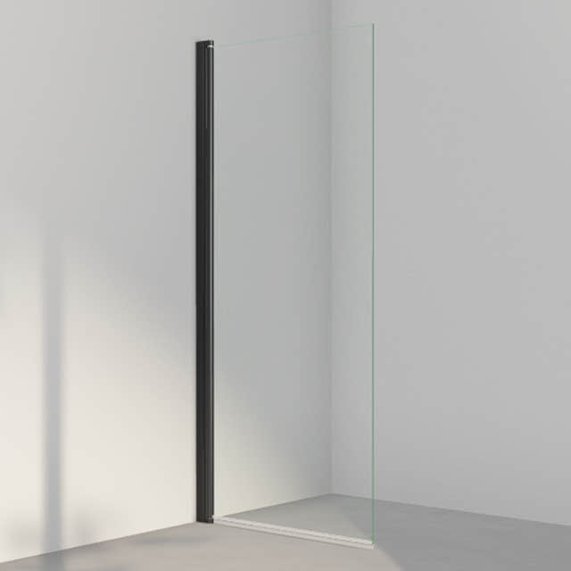 INR Dusjdør LINC 19 Original Svart matt / 89,5cm / Klart glass INR Iconic Nordic Rooms Dusjdør INR-51902190