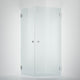 INR Dusjhjørne ARC 12 Original Krom / 80x80cm / Timeless klart glass INR Iconic Nordic Rooms Dusjhjørne INR-11211588