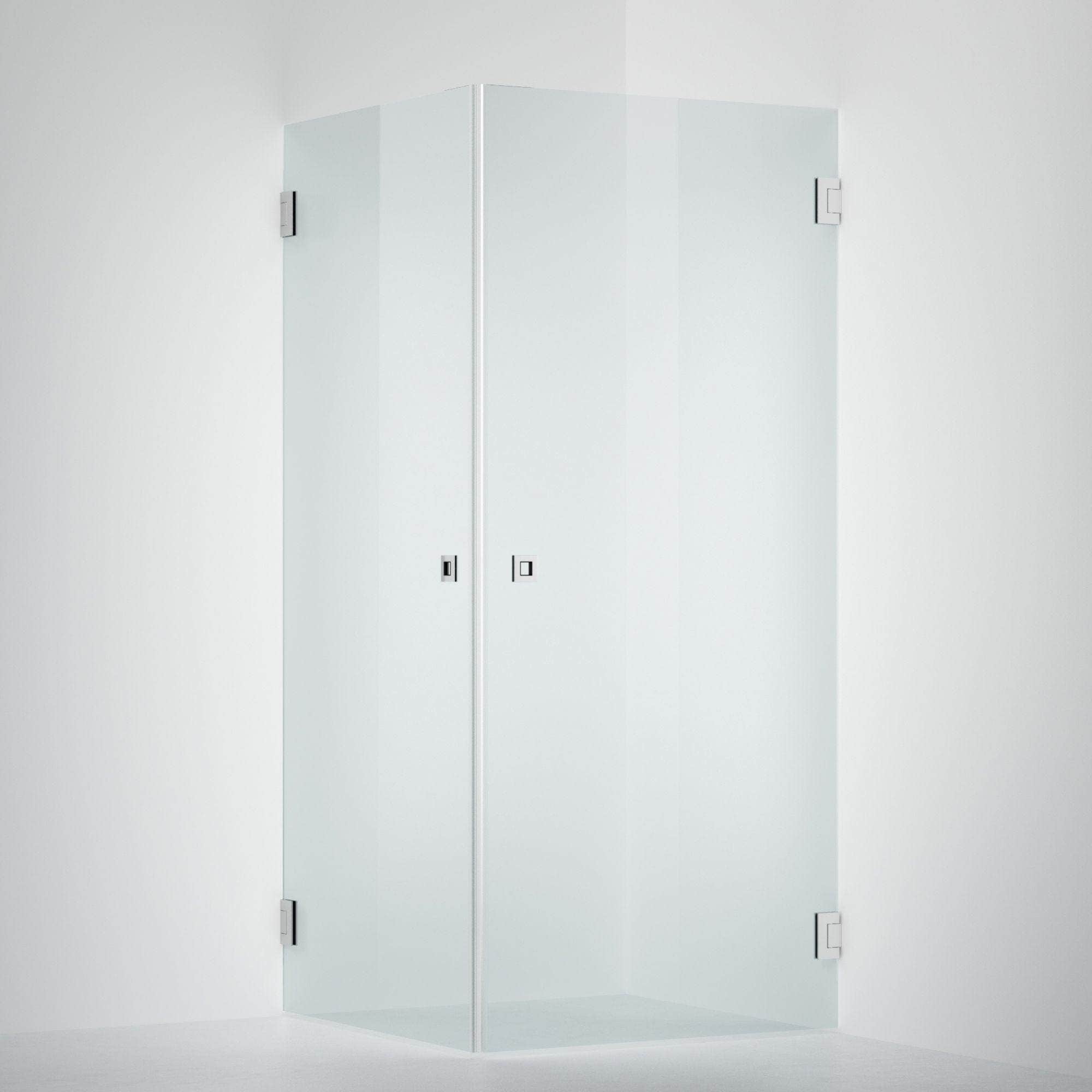 INR Dusjhjørne ARC 12 Original Krom / 80x80cm / Timeless klart glass INR Iconic Nordic Rooms Dusjhjørne INR-11211588