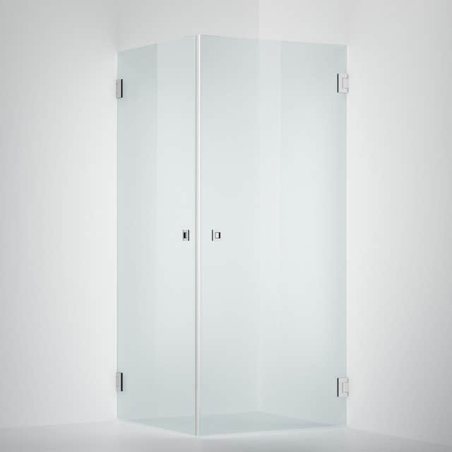 INR Dusjhjørne ARC 12 Original Krom / 80x80cm / Timeless klart glass INR Iconic Nordic Rooms Dusjhjørne INR-11211588