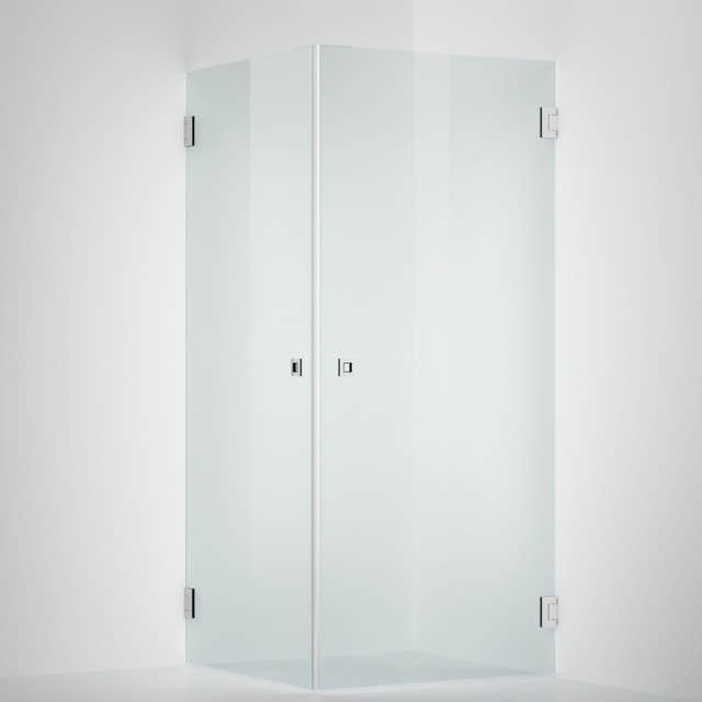 INR Dusjhjørne ARC 12 Original Krom / 80x90cm / Klart glass INR Iconic Nordic Rooms Dusjhjørne INR-11202589