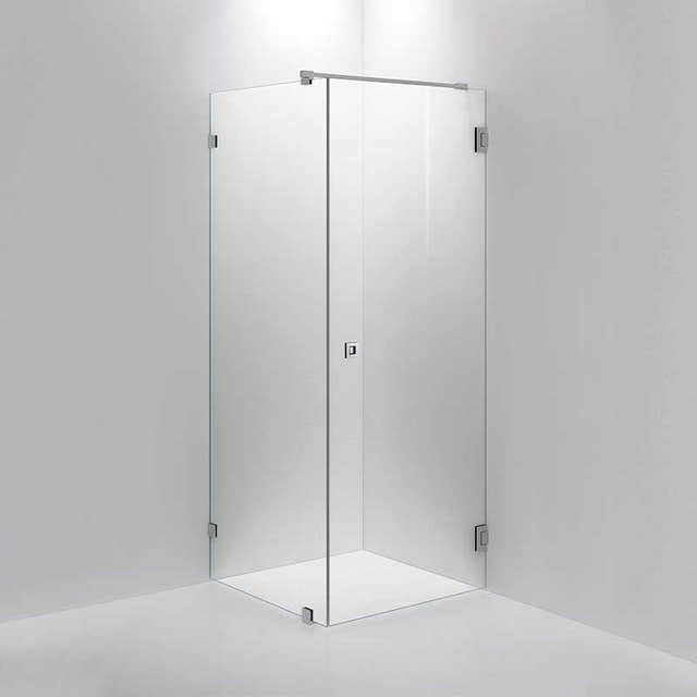 INR Dusjhjørne ARC 13 Original Krom / 80x80cm / Klart glass INR Iconic Nordic Rooms Dusjhjørne INR-11302588