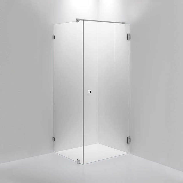INR Dusjhjørne ARC 13 Original Krom / 80x90cm / Klart glass INR Iconic Nordic Rooms Dusjhjørne INR-11302589