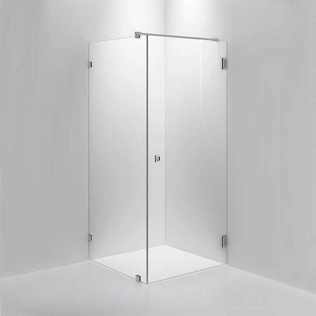 INR Dusjhjørne ARC 13 Original Krom / 90x80cm / Klart glass INR Iconic Nordic Rooms Dusjhjørne INR-11302598