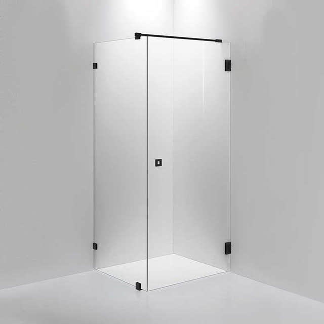 INR Dusjhjørne ARC 13 Original Svart matt / 80x80cm / Klart glass INR Iconic Nordic Rooms Dusjhjørne INR-11302188