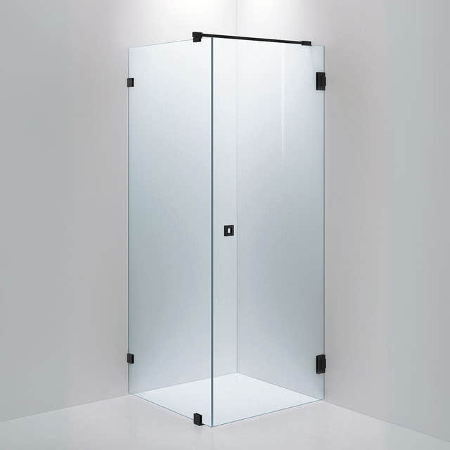 INR Dusjhjørne ARC 13 Original Svart matt / 80x80cm / Timeless klart glass INR Iconic Nordic Rooms Dusjhjørne INR-11311188